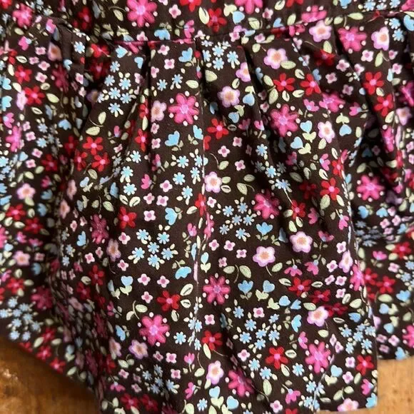 Gap skirt size 6 to 12 months floral skirt cotton bloomers winter spring boho - Picture 2 of 5
